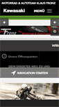 Mobile Screenshot of motorrad-fronz.de